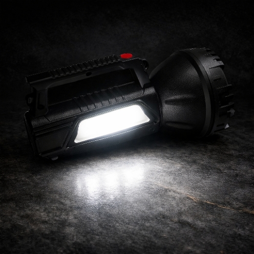 Акумуляторний ліхтар BL-T40 LED+COB з USB зарядкою - Зображення 8