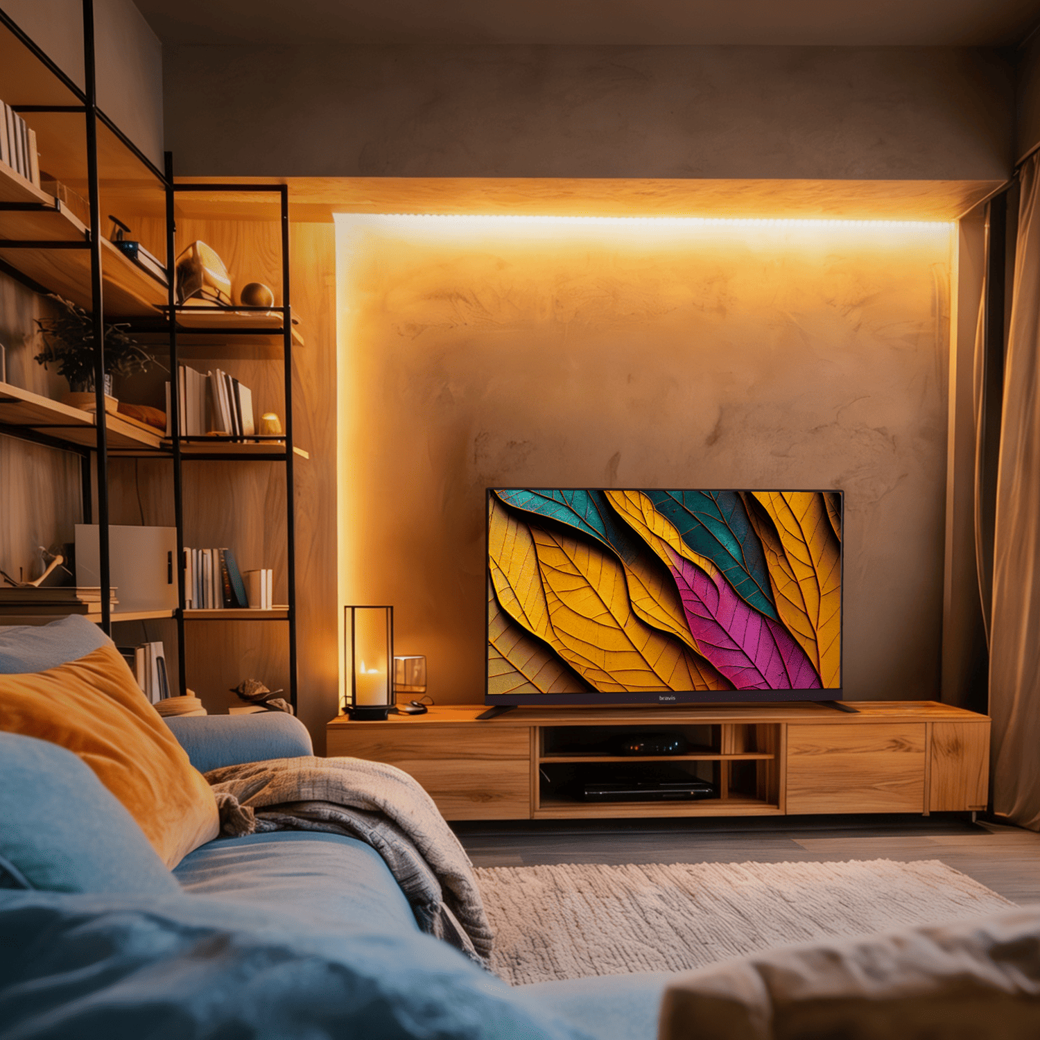 LED телевизор Bravis 24K4100H 24″ HD DVB-T2 — изображение 7