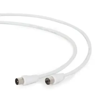 Коаксіальний подовжувач Cablexpert 75 Ом білий (CCV-515-W-3M)