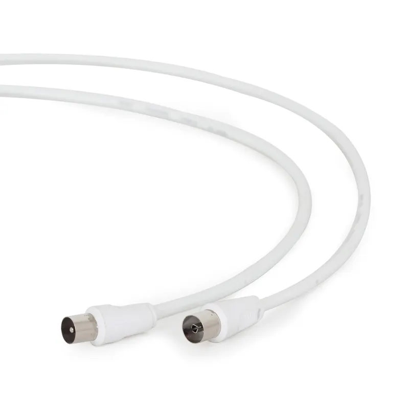 Коаксіальний подовжувач Cablexpert 75 Ом білий (CCV-515-W-3M)
