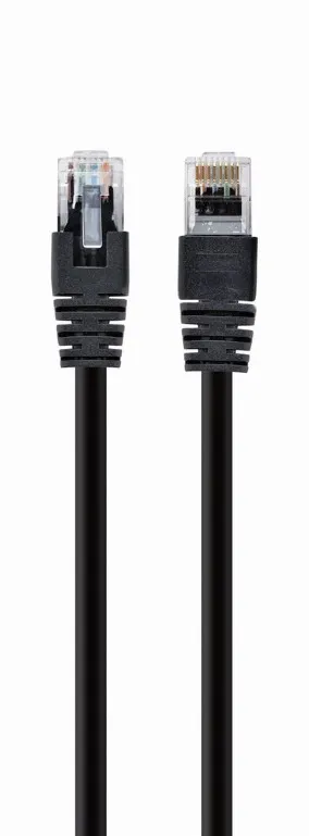 Патч-корд Cablexpert UTP Cat 5e RJ-45 1.5 м чорний (PP12-1.5M/BK)
