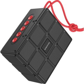 Колонка Bluetooth Borofone BR16 RGB-подсветка TWS FM USB TF Card
