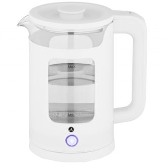 Электрочайник Ardesto EKL-T31GW, 1.5 л, стекло/пластик, белый