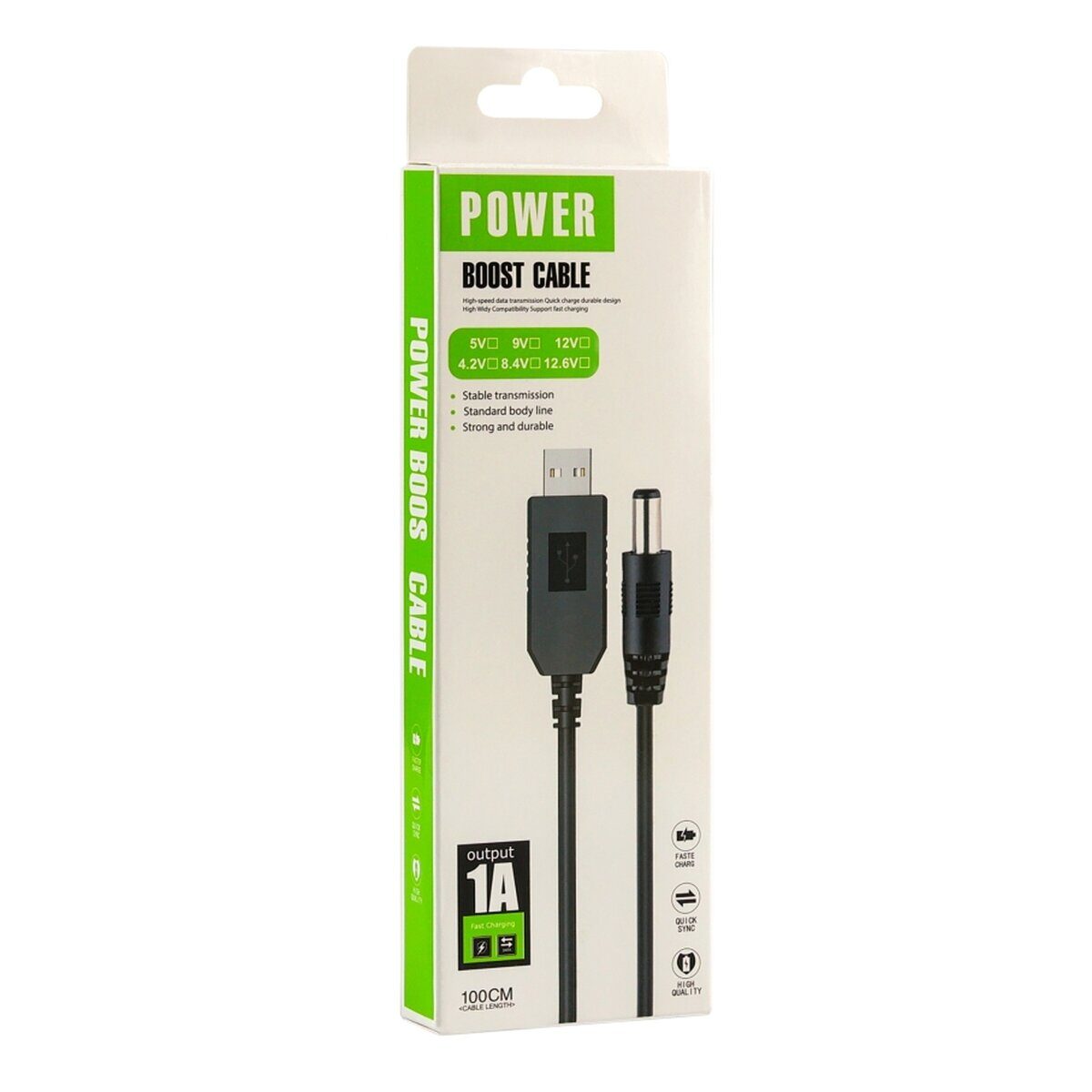 Кабель USB to DC для роутера LDO-888 з 5v на 12v 1A 5.5 х 2.1 mm — фото 2