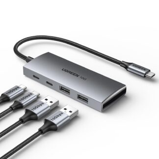 Хаб Ugreen CM480 USB-C к 2xUSB 3.2+2xUSB-C 10G