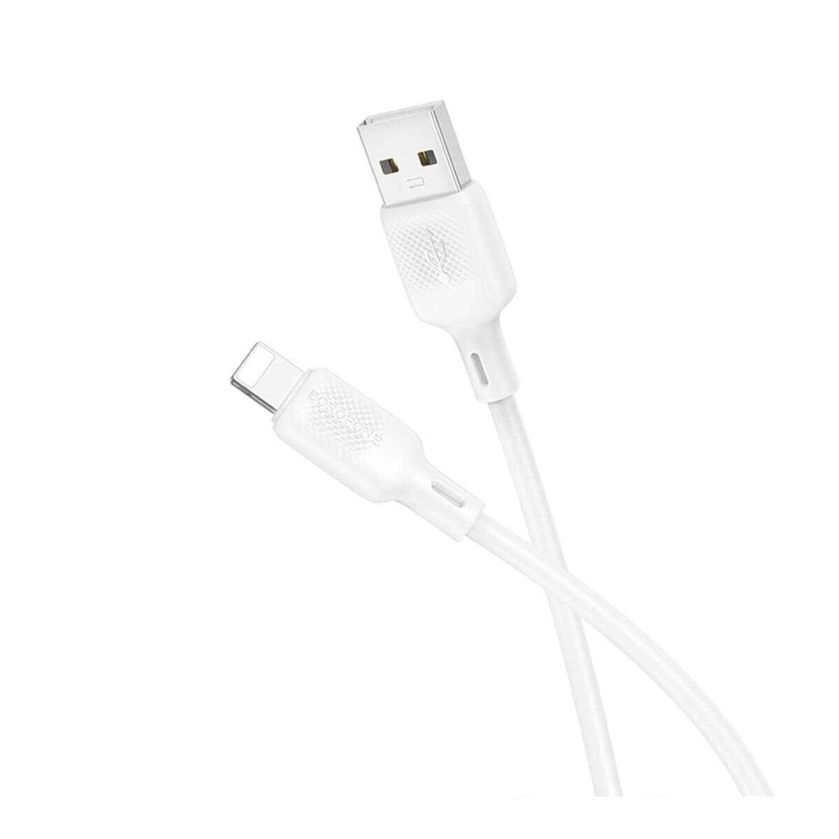 Кабель USB Borofone BX113 Silicone Lightning 2.4A — фото 4