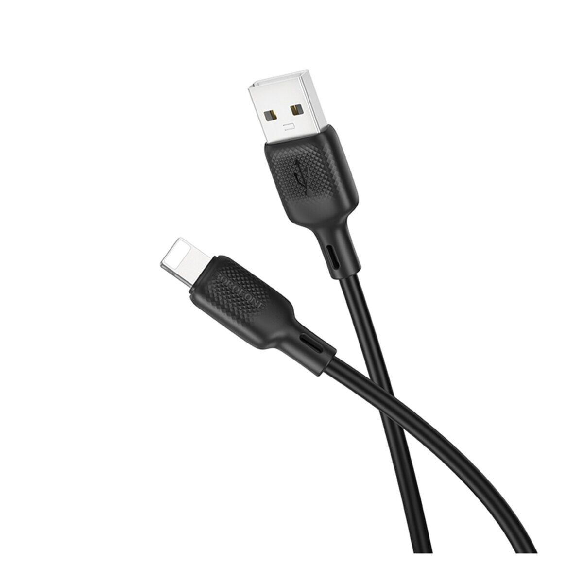 Кабель USB Borofone BX113 Silicone Lightning 2.4A — фото 3