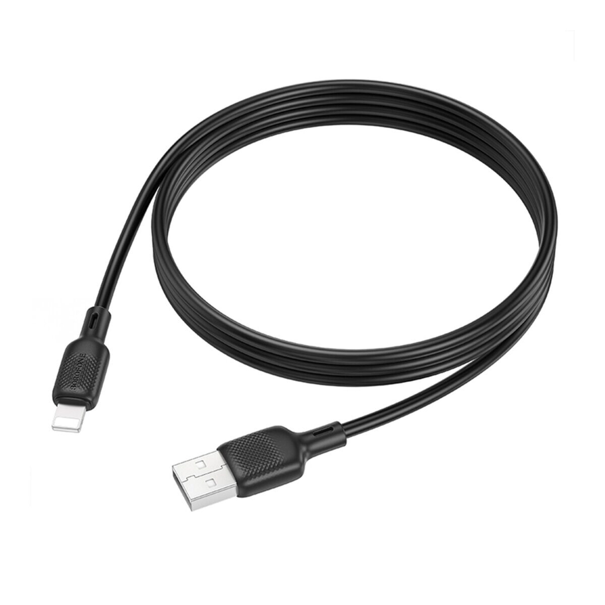 Кабель USB Borofone BX113 Silicone Lightning 2.4A — фото 5