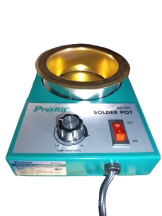 Паяльна ванна Pro'sKit SS-554H 300 Вт, тигель Ø100 мм, 100–450°C