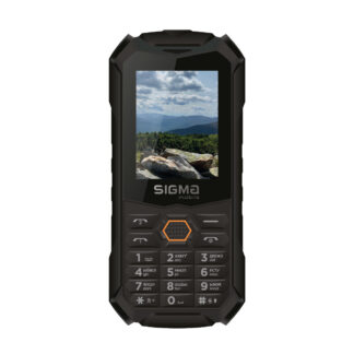 Мобильный телефон Sigma mobile X-treme PV68 black-orange Черный/Оранжевый.