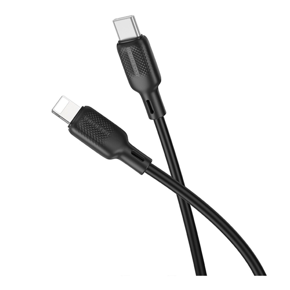 Кабель USB Borofone BX113 Silicone Type-C to Lightning PD27W 2m — фото 3