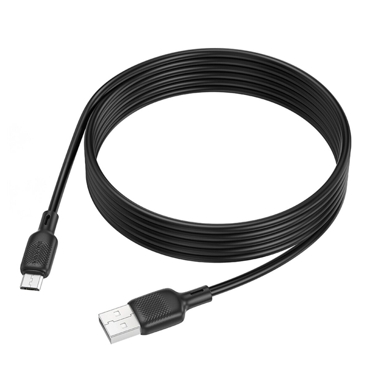 Кабель USB Borofone BX113 Silicone Micro 2.4A 2m — фото 4