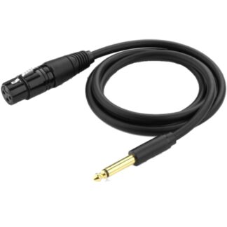 Кабель Ugreen AV131 6.35 Male to XLR Female 2 м Black