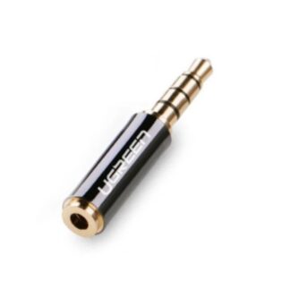 Перехідник 3.5mm на 2.5mm Ugreen Black