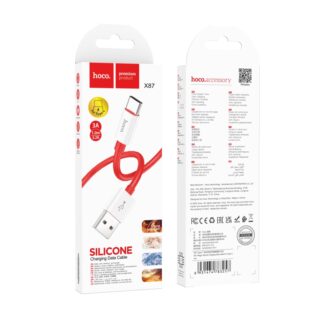 Кабель USB Hoco X87 Magic silicone Type C