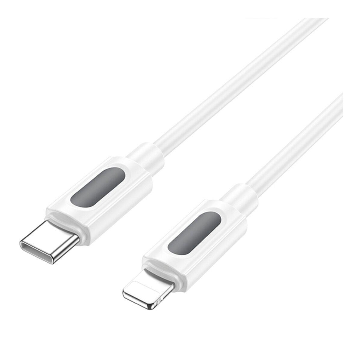 Кабель USB Borofone BX114 Silicone Type-C to Lightning PD27W — фото 7