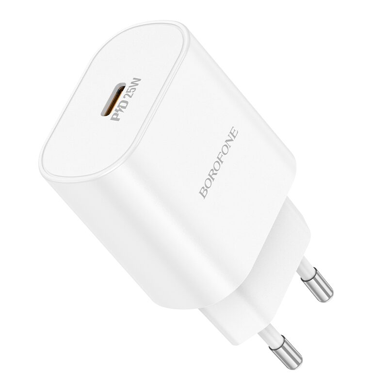 Мережевий Зарядний Пристрій Borofone BA82A 1USB-C PD/QC 25W — фото 5