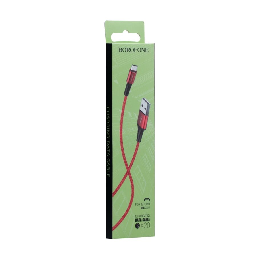 Кабель USB Borofone BX20 Micro М'ята упаковка — фото 2