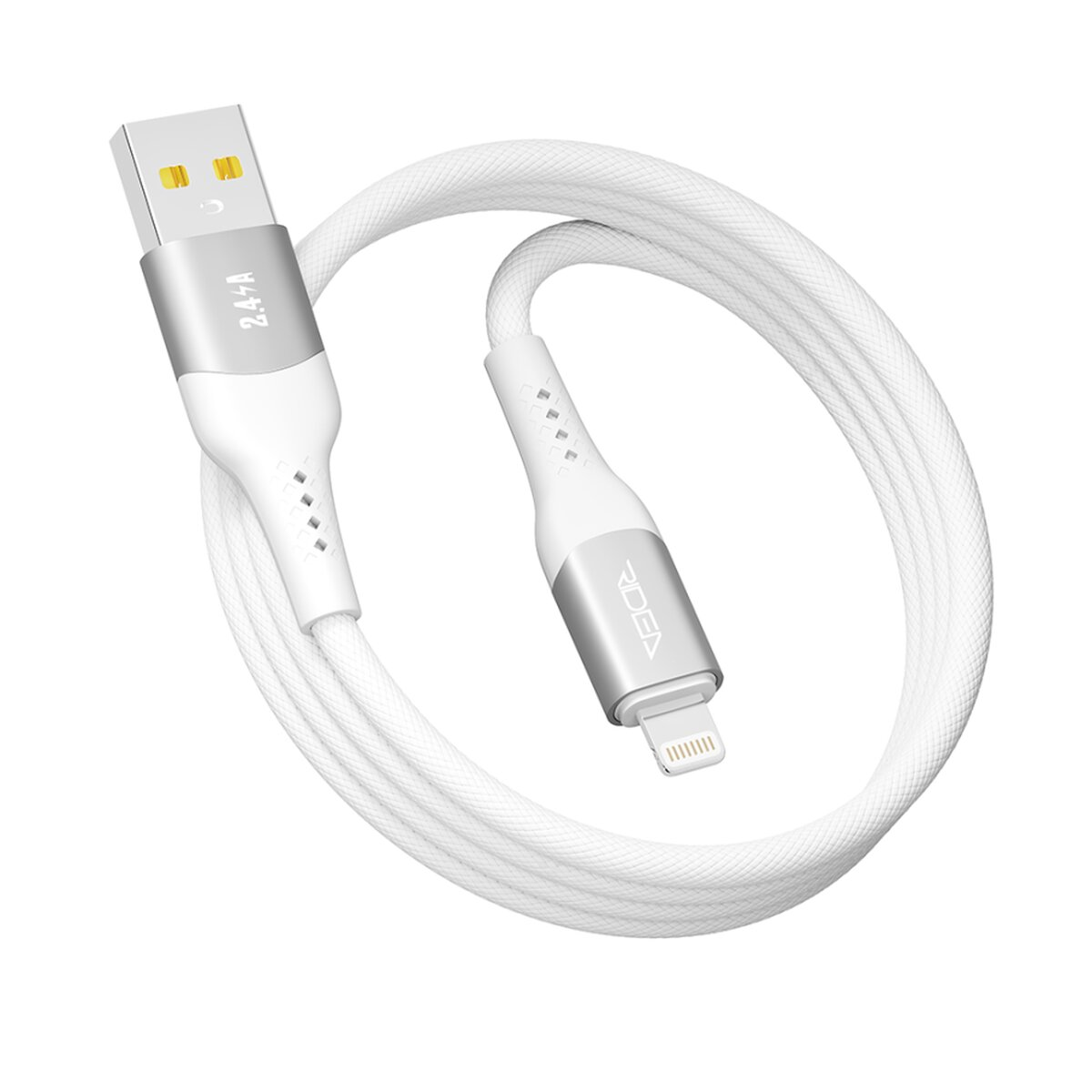 Кабель USB Ridea RC-US42 UltraStrong Lightning 12W 1.2m — фото 6