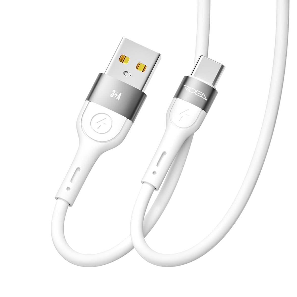 Кабель USB Ridea RC-XS51 X-Silicone Type-C 3A 1.2m — фото 8