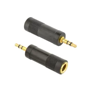 Адаптер аудіо, 6.35 мм F/M 3.5 мм Cablexpert A-6.35F-3.5M