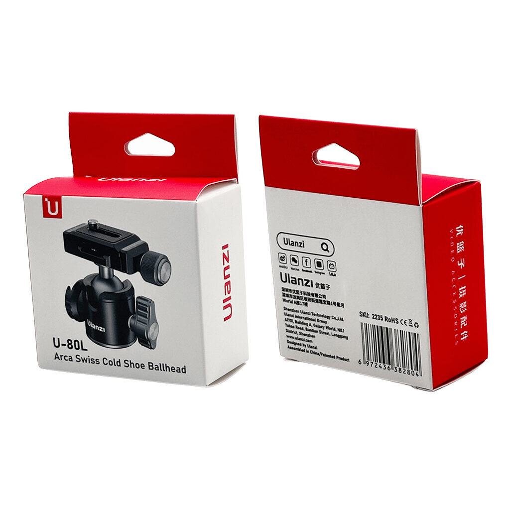 Адаптер кронштейн Ulanzi U-80L Mini Ball Head with Arca Swiss (UV-2235 — фото 3