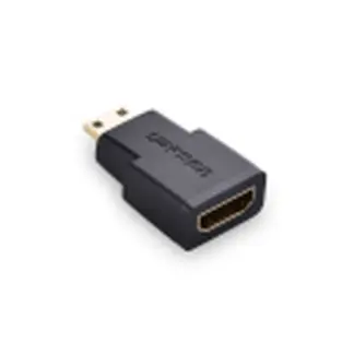 Адаптер Ugreen Mini Hdmi Male to Hdmi Female 20101 Чорний
