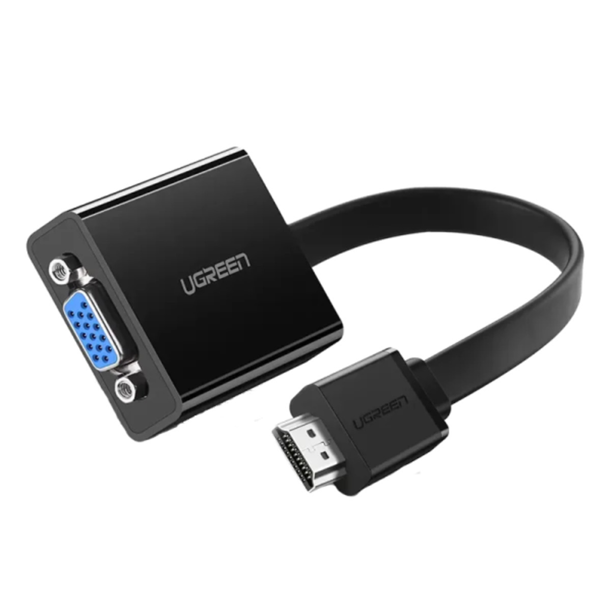 Адаптер Ugreen MM103 Hdmi to VGA + 3.5mm + micro-USB Power Port