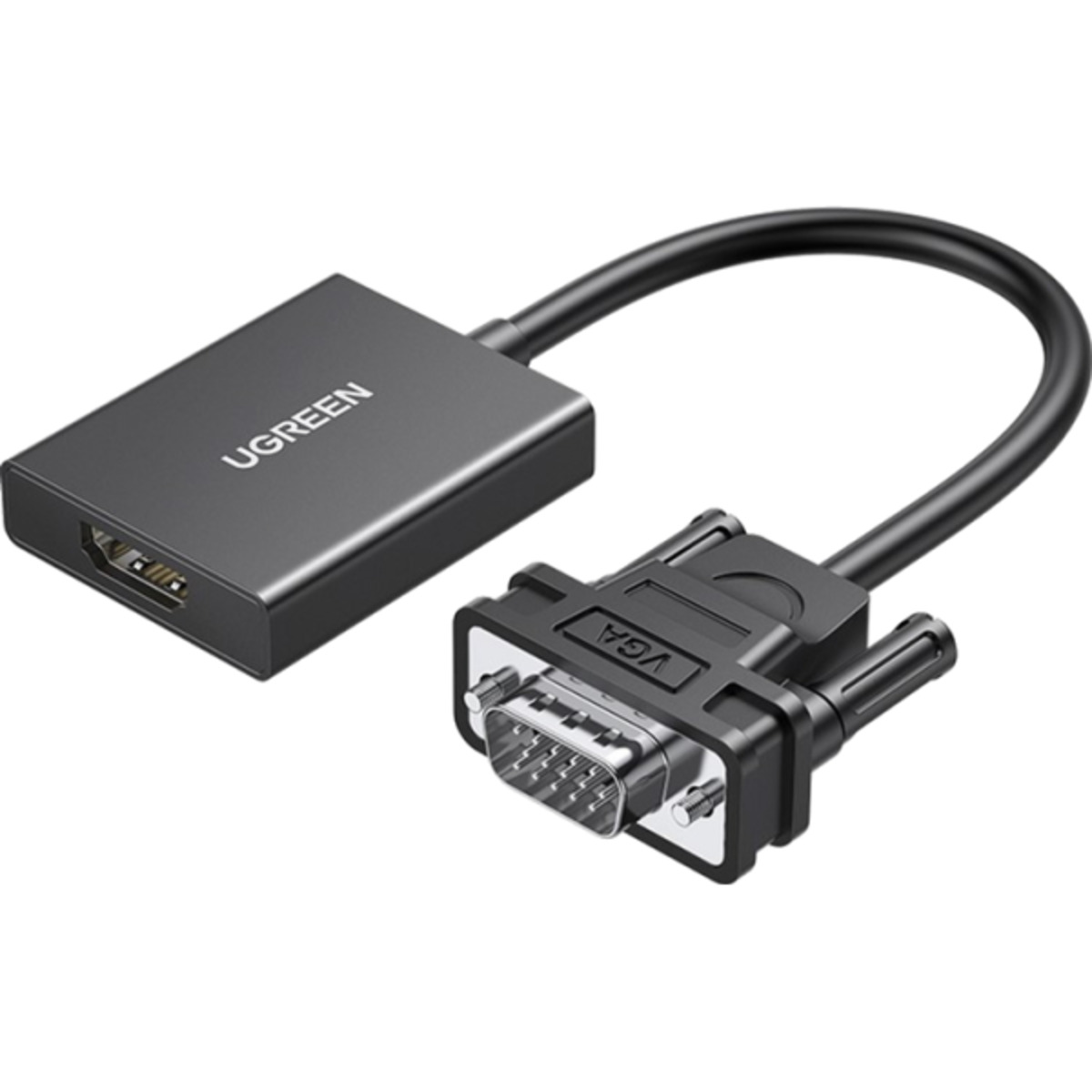 Адаптер VGA to Hdmi Ugreen CM513 Black