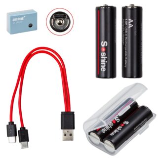 Акумулятор AA Soshine 2 шт., USB Type-C (2600mWh)