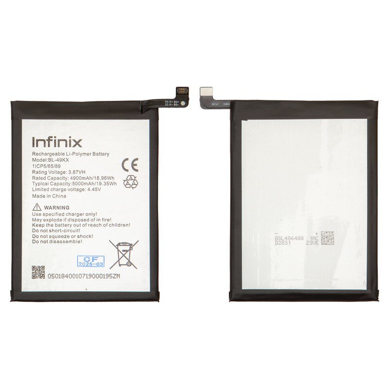 Акумулятор BL-49KX для Infinix Note 11, Note 12 (X676C), Note 12i