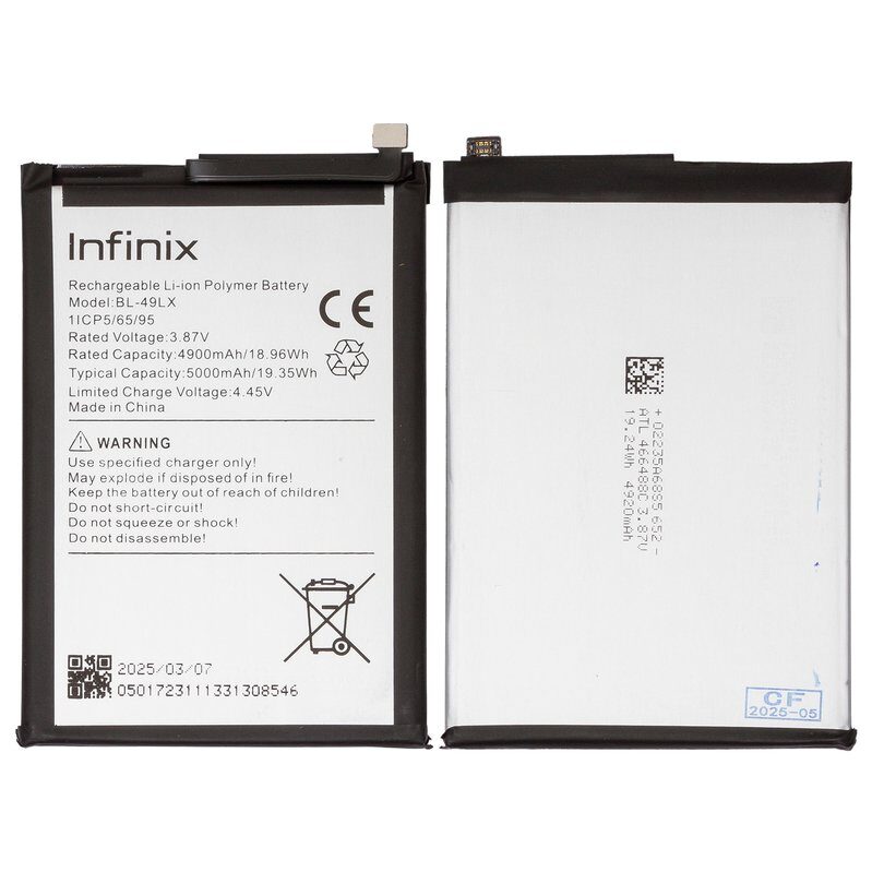 Акумулятор BL-49LX для Infinix Hot 12/Hot 20/Hot 20S (X6817)