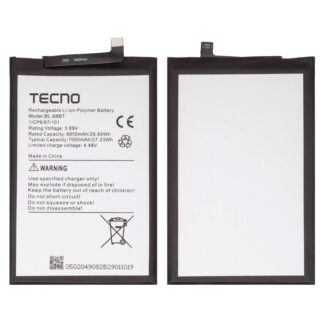 Акумулятор BL-68BT для Tecno Pova 6 Neo (LI6), Pova Neo 2