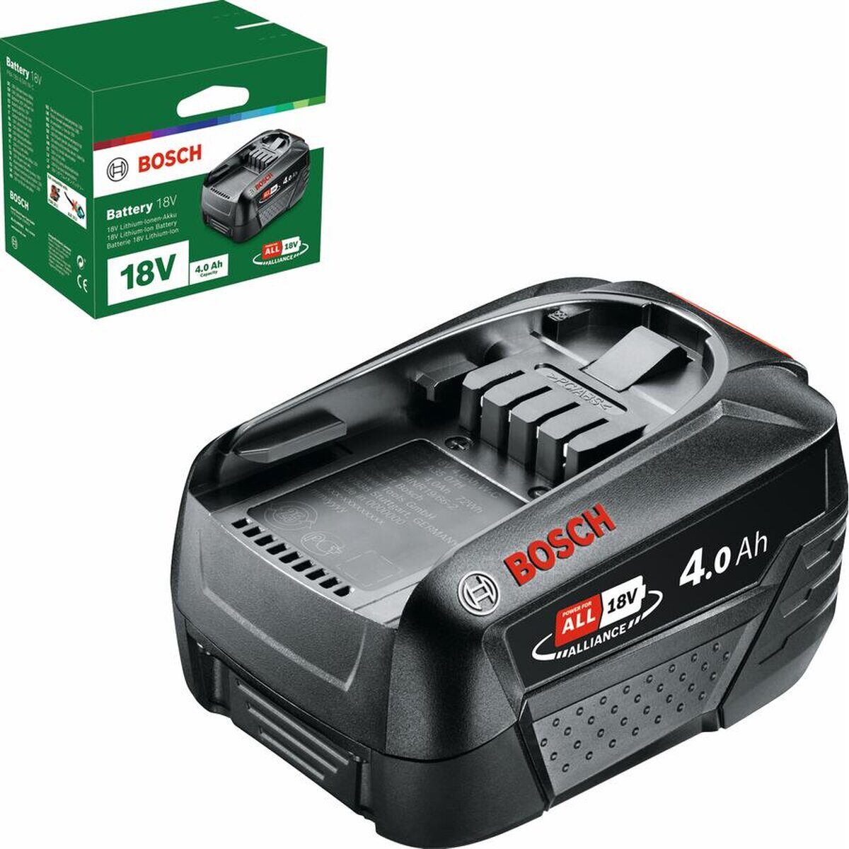 Акумулятор Bosch PBA 18 В 4 А·год