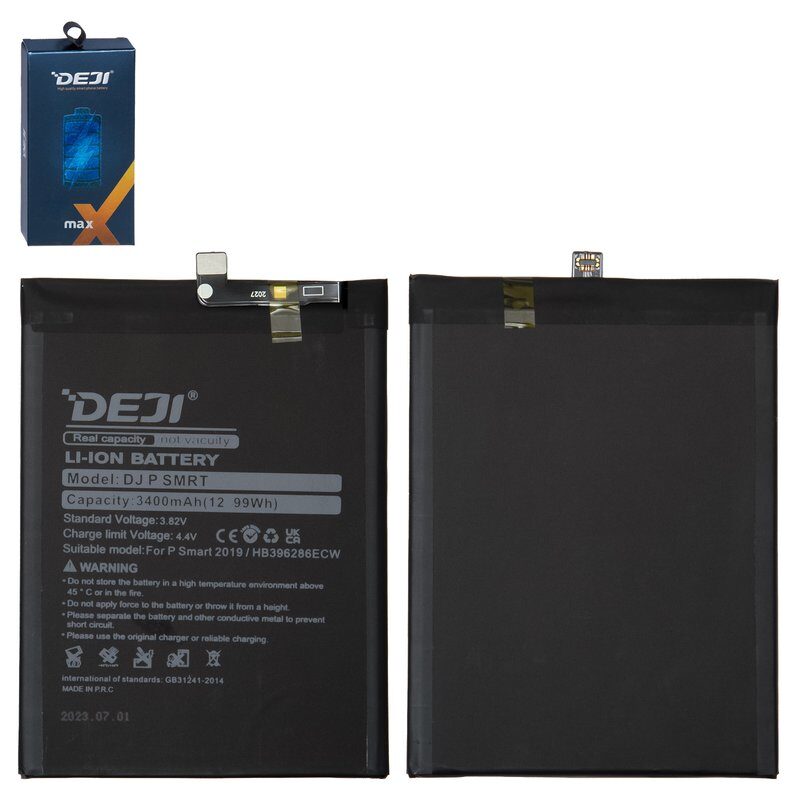 Акумулятор Deji HB396286ECW для Huawei Honor 10 Lite, P Smart (2019)