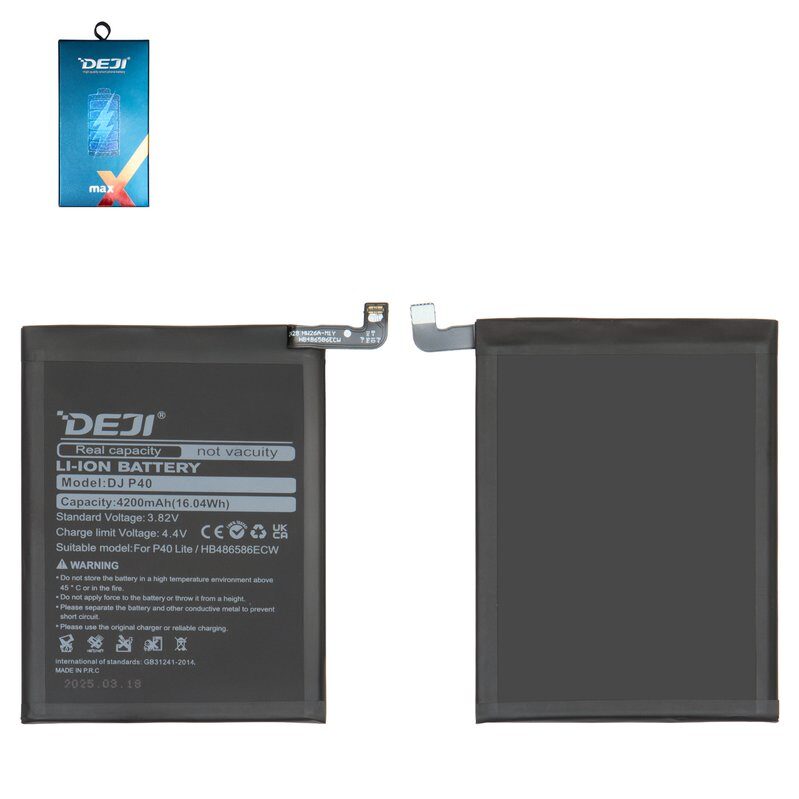 Акумулятор Deji HB486586ECW для Huawei Mate 30