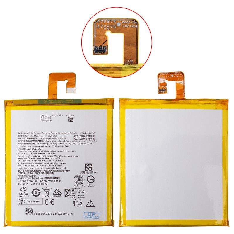 Акумулятор для Lenovo Tab 2 A7-30 L13D1P31