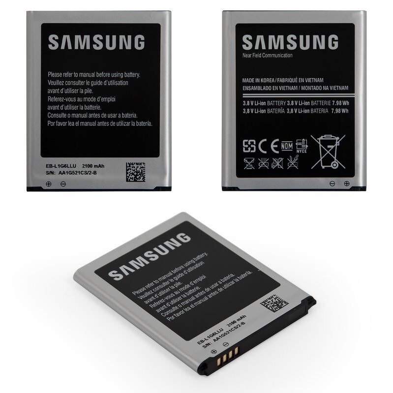 Акумулятор для Samsung Galaxy S3 EB-L1G6LLU/EB535163LU 2100 мАг