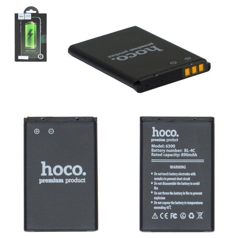 Акумулятор Hoco BL-4C для Nokia 6300, X2-00