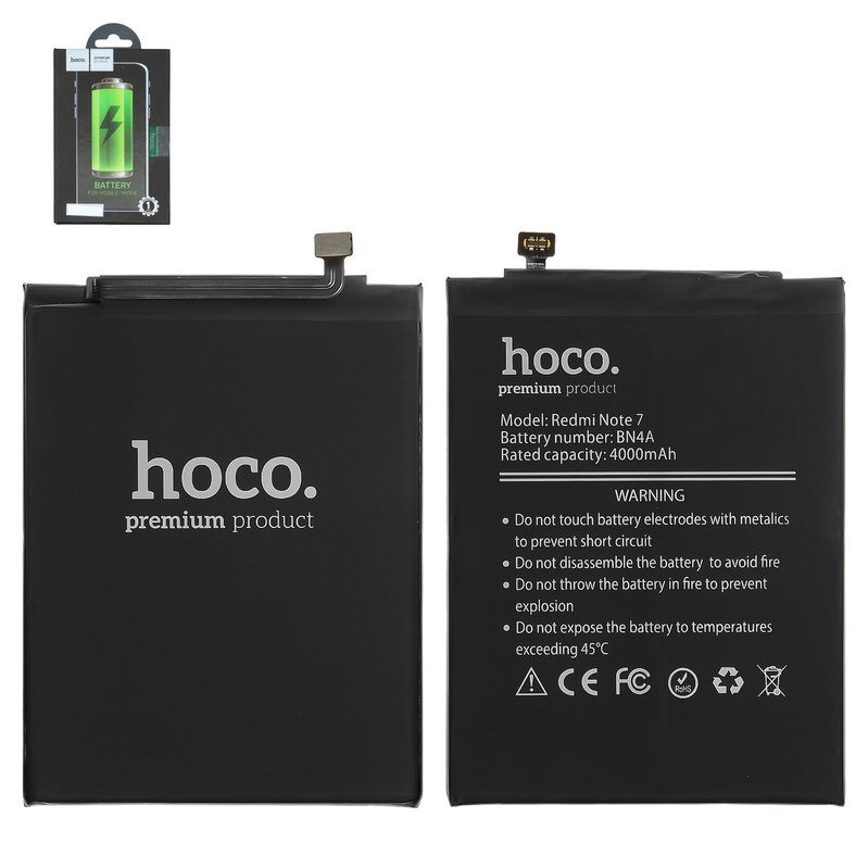 Акумулятор Hoco BN4A для Xiaomi Redmi Note 7 (M1901F7G)