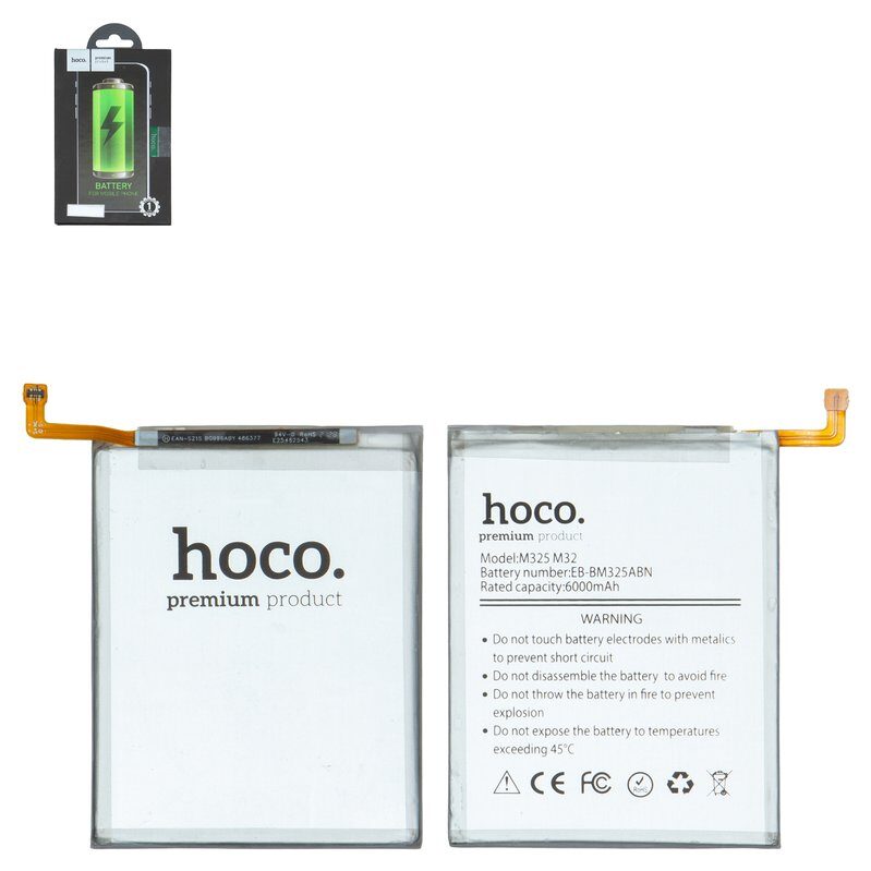Акумулятор Hoco EB-BM325ABN для Samsung M325 Galaxy M32, Li-Polymer