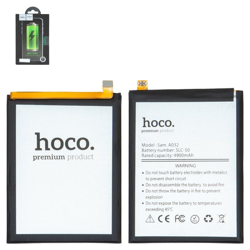 Акумулятор Hoco SLC-50 для Samsung A032 Galaxy A03 Core 1 шт.