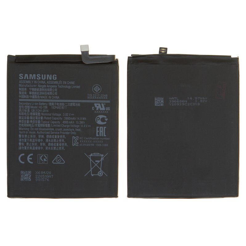 Акумулятор HQ-70N для Samsung A115 Galaxy A11 4000 мАг