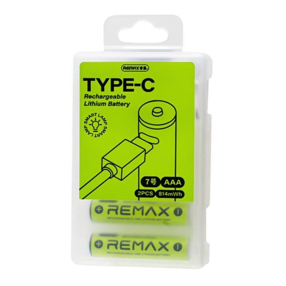 Акумулятор Remax New Energy AAA Rechargeable USB Lithium Battery — фото 3