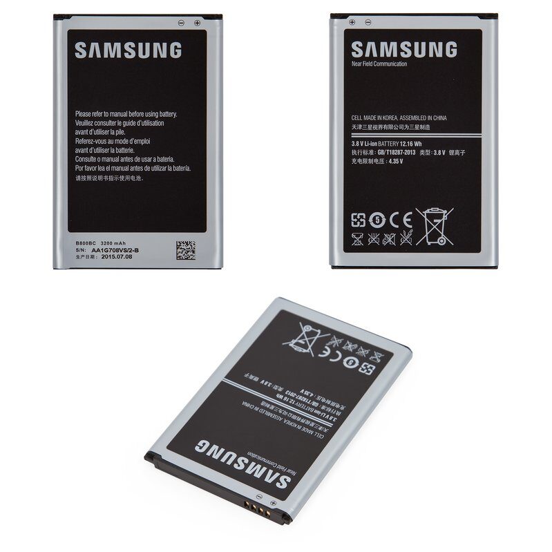 Акумулятор Samsung N900 Note 3 B800BC Li-ion 3200 мАг