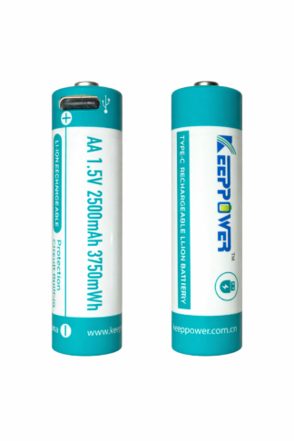 Акумулятори AA Keeppower Li-ion 1.5V 2500 mAh USB Type-C (14500)