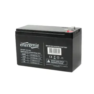 Акумуляторна батарея 12 В 7.5 A год EnerGenie BAT-12V7.5AH