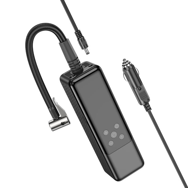 Автомобільний насос Hoco ZP5 May smart air pump Black — фото 6