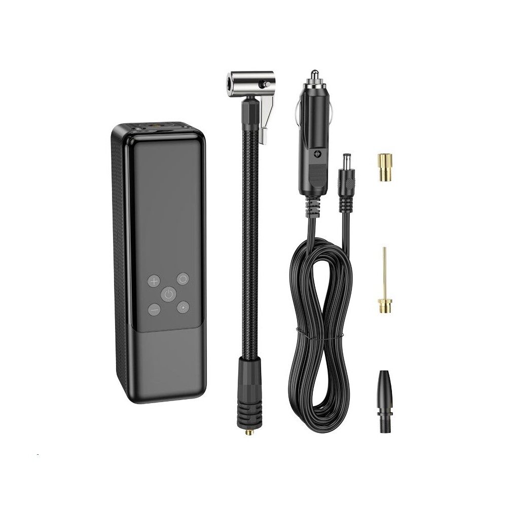 Автомобільний насос Hoco ZP5 May smart air pump Black