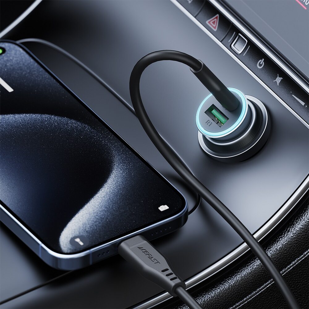 Автомобільний зарядний пристрій Acefast B16 95W (USB-A+USB-C) dual — фото 7